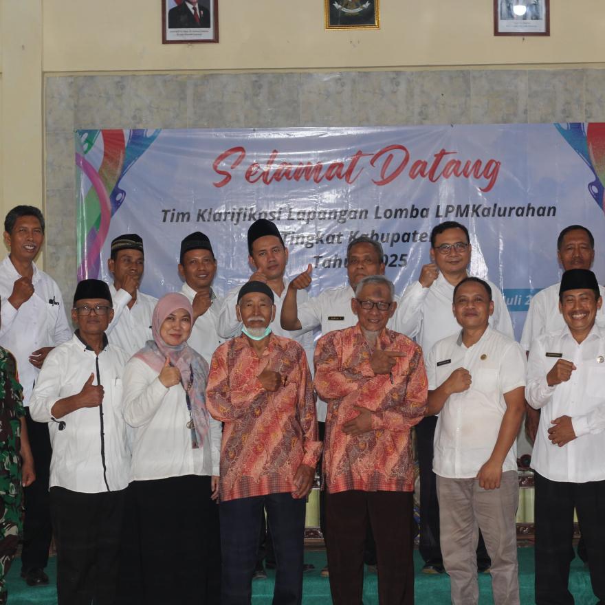 Klarifikasi Lapangan Lomba LPMKal Tingkat Kabupaten di Kalurahan Panjatan